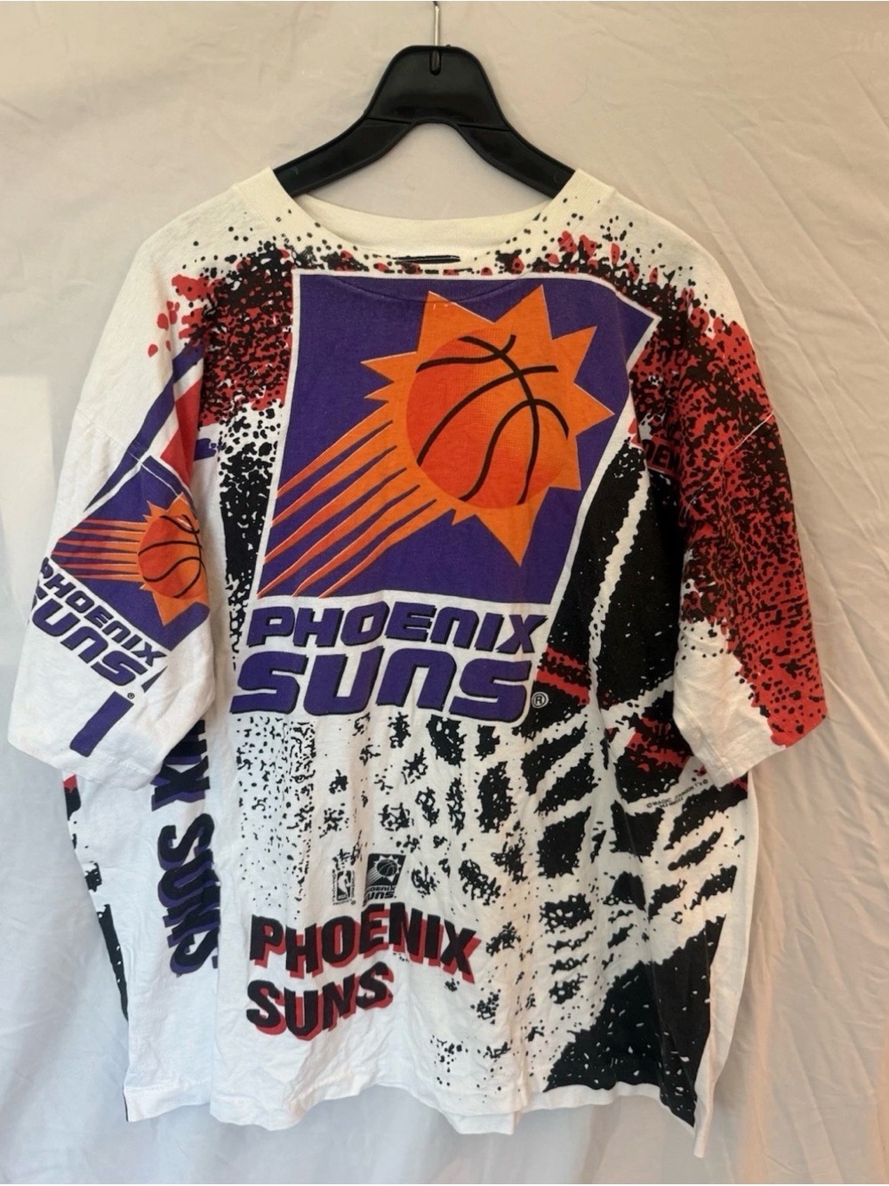 Vintage 90s Phoenix Suns All Over Print T Shirt XL Magic Johnson T's
NBA USA AOP